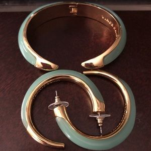 Vince Camuto Bangle and Earrings bundle NWOT